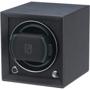 Remontoir pour 1 montre automatique - Petite 1 - Paul Design - cuir noir mi - remontoir montre
