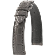 Bracelet en cuir d’alligator - Félicia - KronoKeeper - Gris - bracelet cuir alligator montre