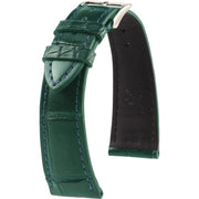 Bracelet en cuir d’alligator - Felix - KronoKeeper - Vert - bracelet cuir alligator montre