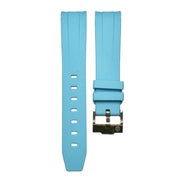 Bracelet en caoutchouc pour Omega MoonSwatch - KronoKeeper - Bleu ciel - bracelet caoutchouc montre
