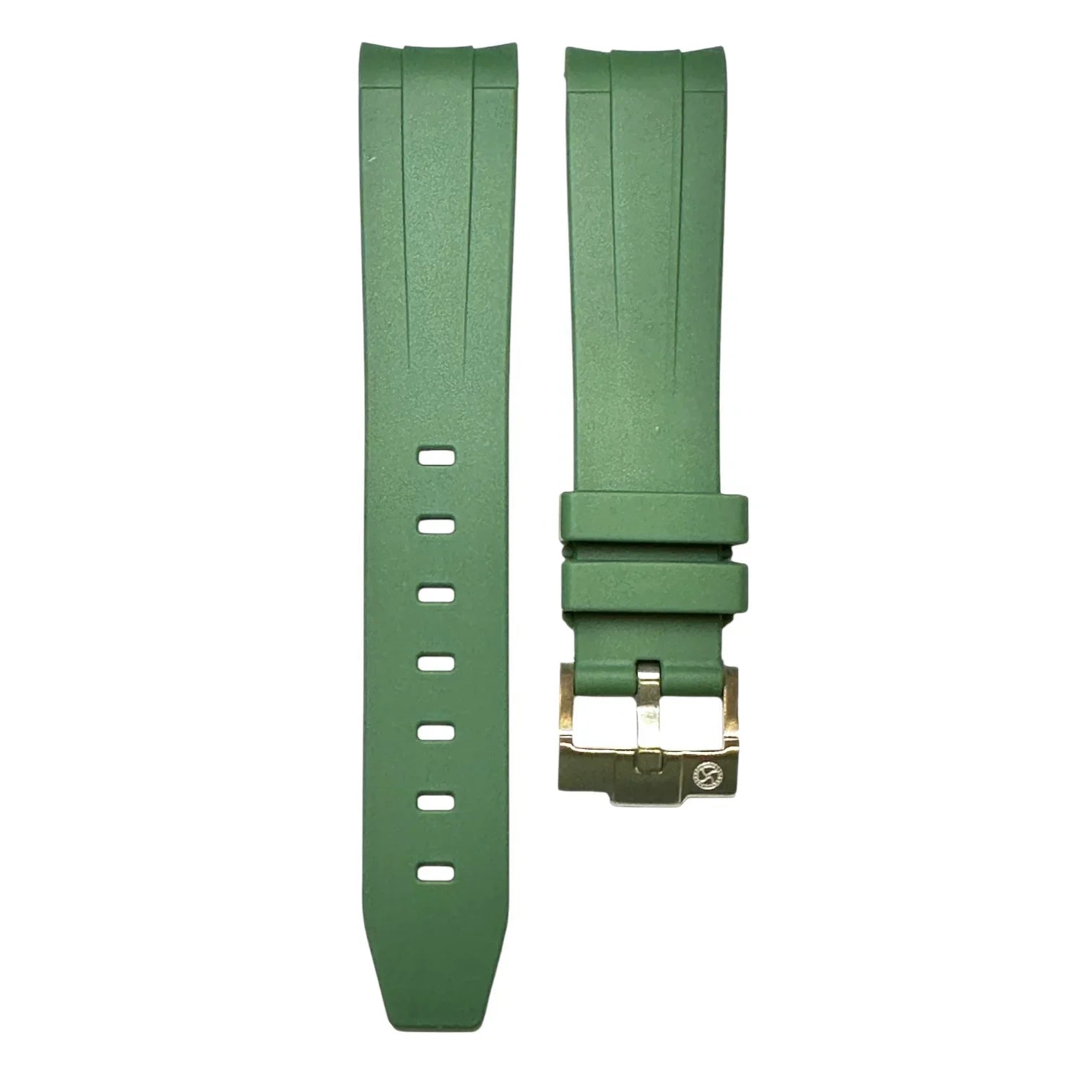 Bracelet en caoutchouc pour Omega MoonSwatch - KronoKeeper - Vert - bracelet caoutchouc montre
