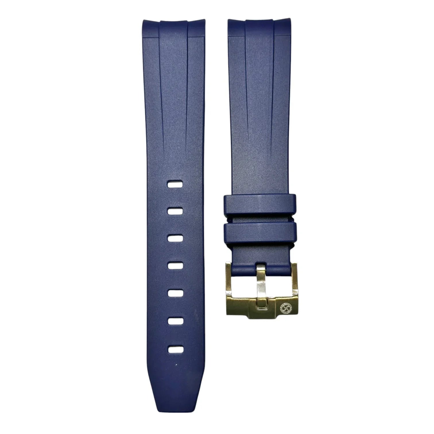 Bracelet en caoutchouc pour Omega MoonSwatch - KronoKeeper - Bleu marine - bracelet caoutchouc montre