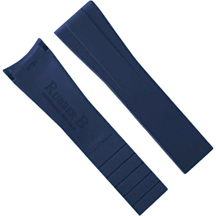 Bracelet en caoutchouc M101 – Rubber B – Bleu marine - bracelet caoutchouc montre