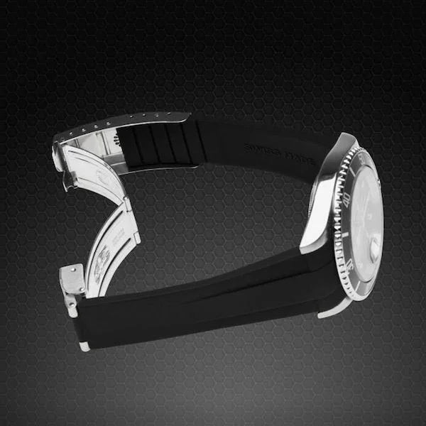 Bracelet en caoutchouc M103 – Rubber B – Bleu marine - vue 9
