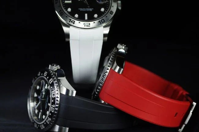 Bracelet en caoutchouc M106 – Rubber B – Rouge - vue 6