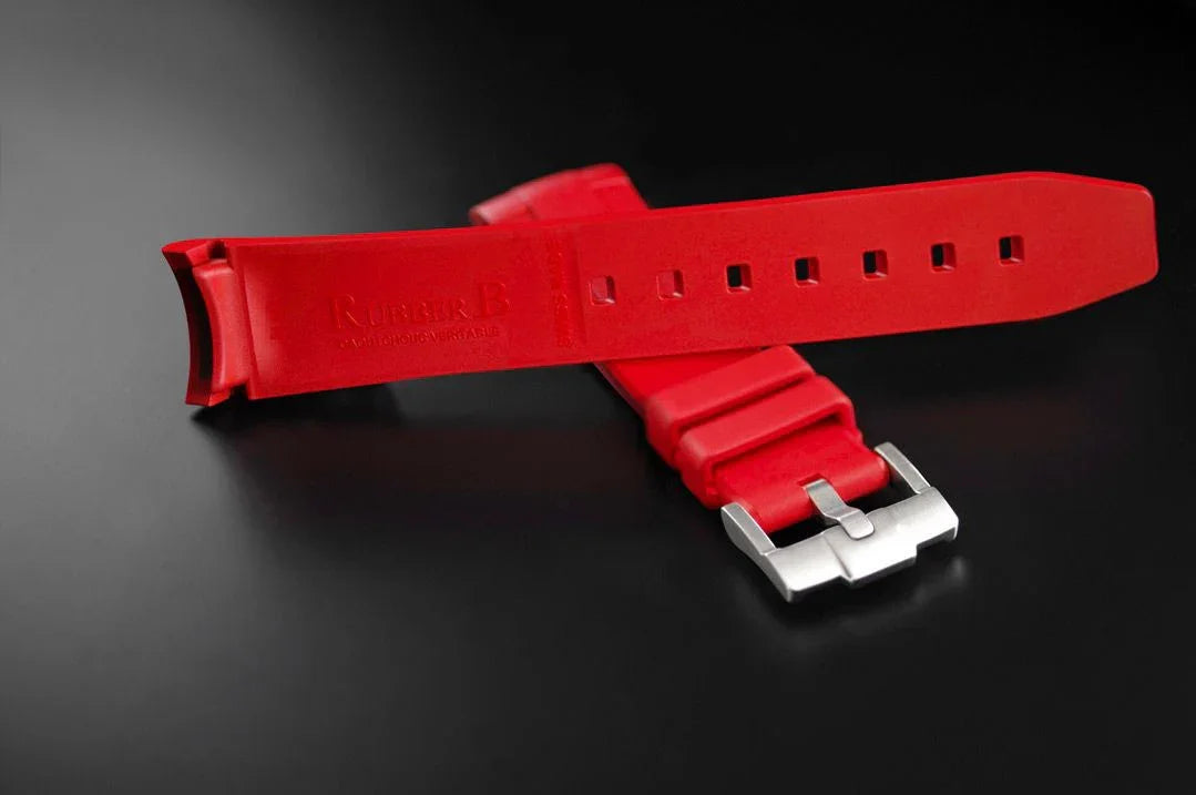 Bracelet en caoutchouc M106 – Rubber B – Rouge - vue 7