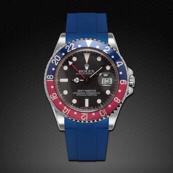 Bracelet en caoutchouc M106 – Rubber B – Bleu - vue 6