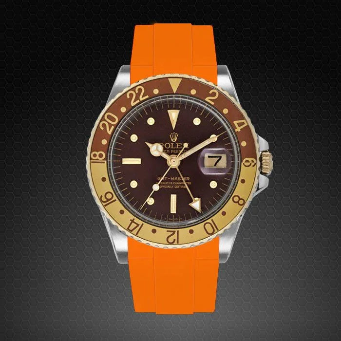 Bracelet en caoutchouc M106 – Rubber B – Orange - vue 5