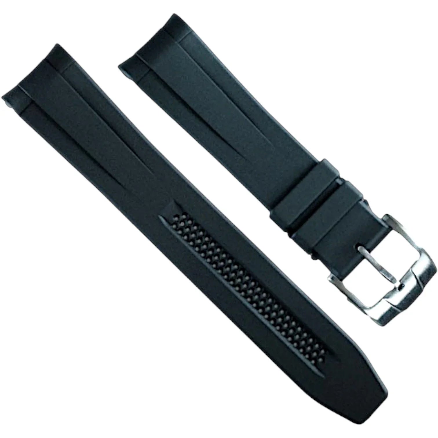 Bracelet en caoutchouc DM106 MeshMatic – Rubber B – Noir - bracelet caoutchouc montre