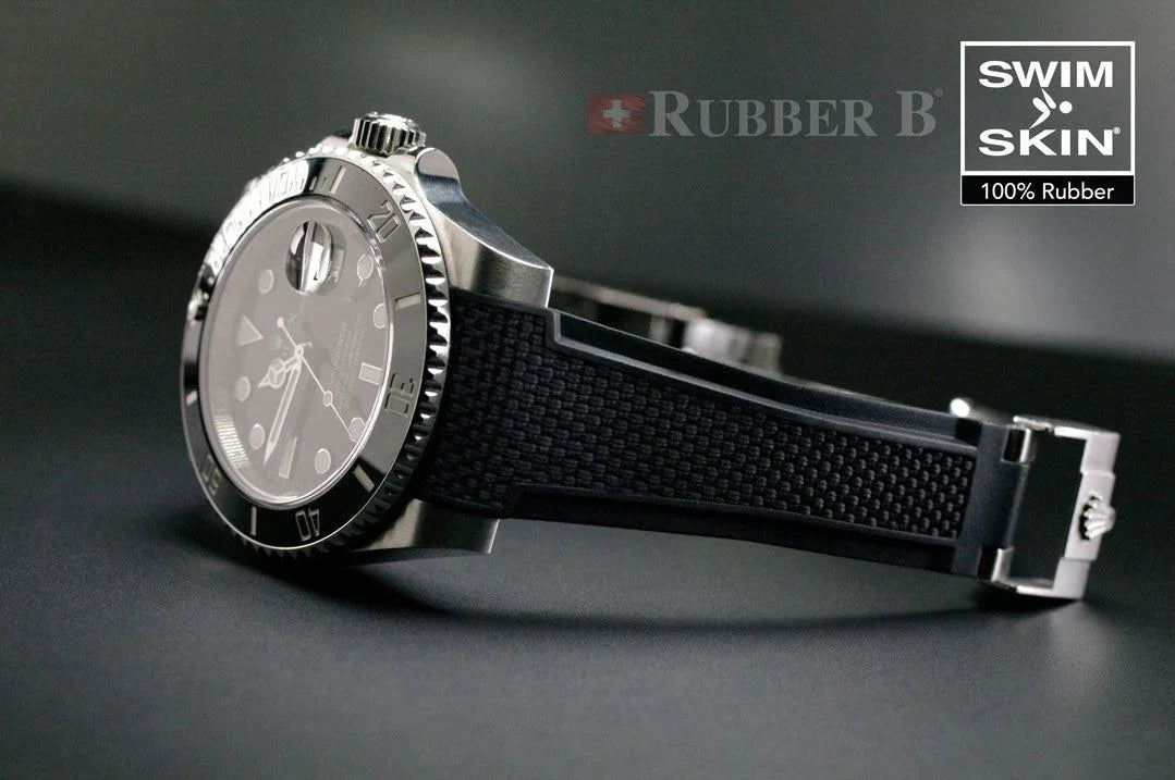 Bracelet en caoutchouc SK20 Ballistic SwimSkin – Rubber B – Noir - vue 11