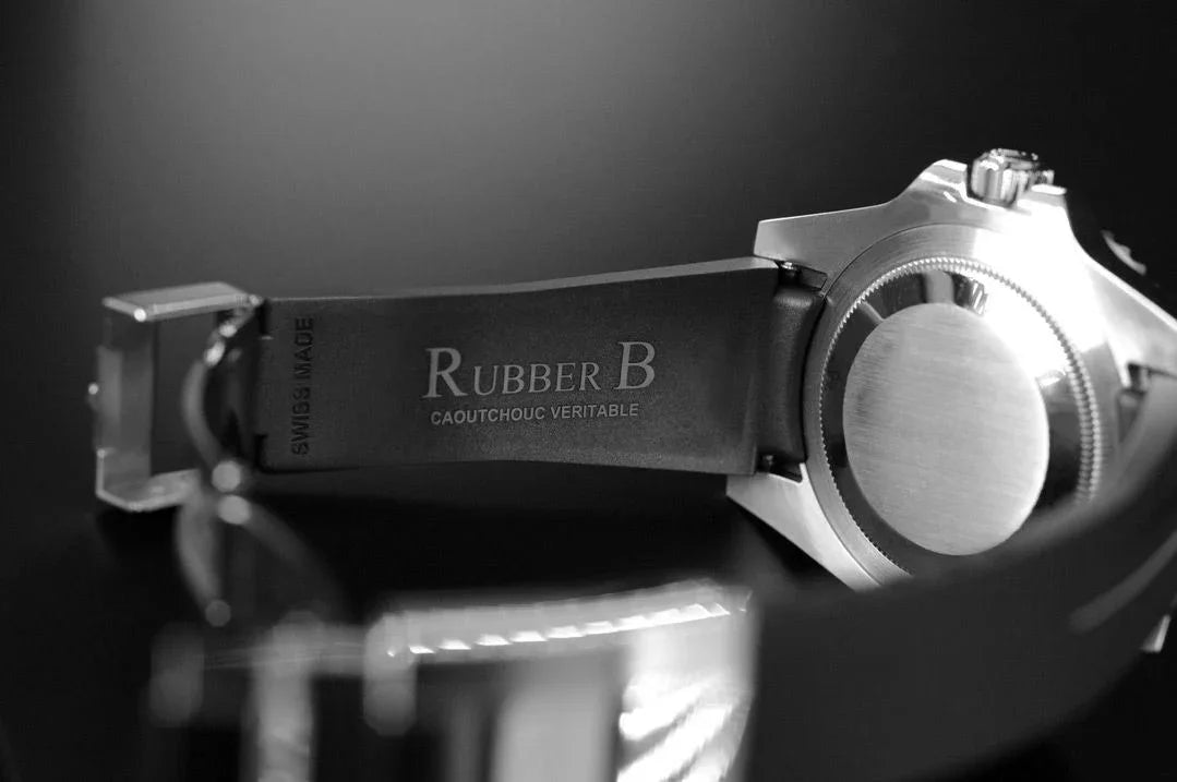 Bracelet en caoutchouc M103CD – Rubber B – Noir - vue 7