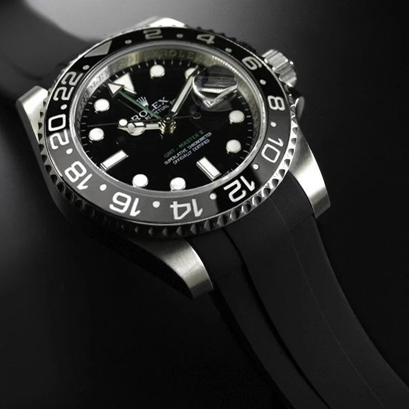 Bracelet en caoutchouc M103CD – Rubber B – Noir - vue 11