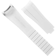 Bracelet en caoutchouc M103CD – Rubber B – Blanc - bracelet caoutchouc montre