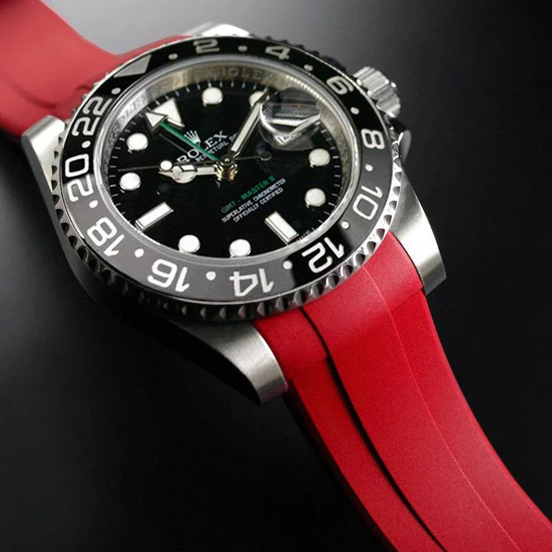Bracelet en caoutchouc M103CD – Rubber B – Rouge - vue 5
