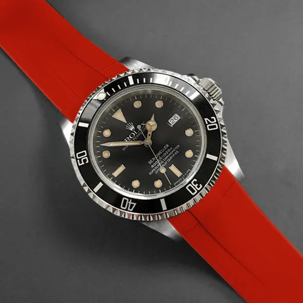 Bracelet en caoutchouc M103CD – Rubber B – Rouge - vue 7