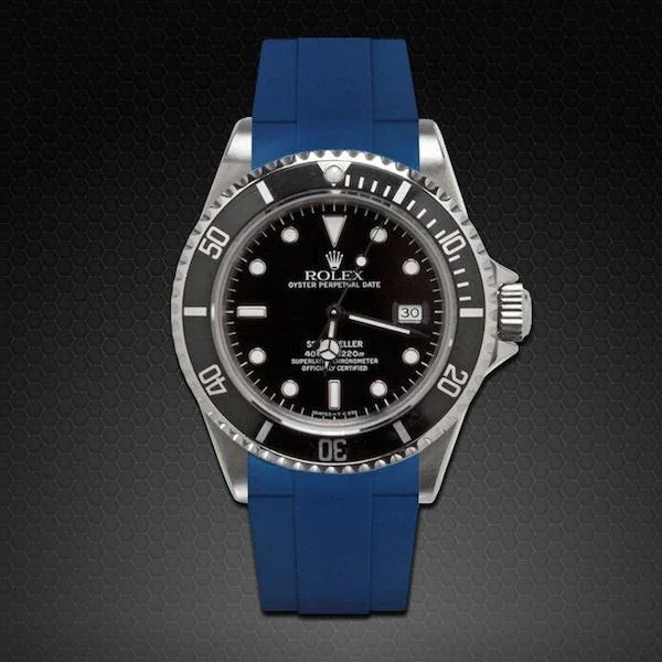Bracelet en caoutchouc M106CD – Rubber B – Bleu - vue 5