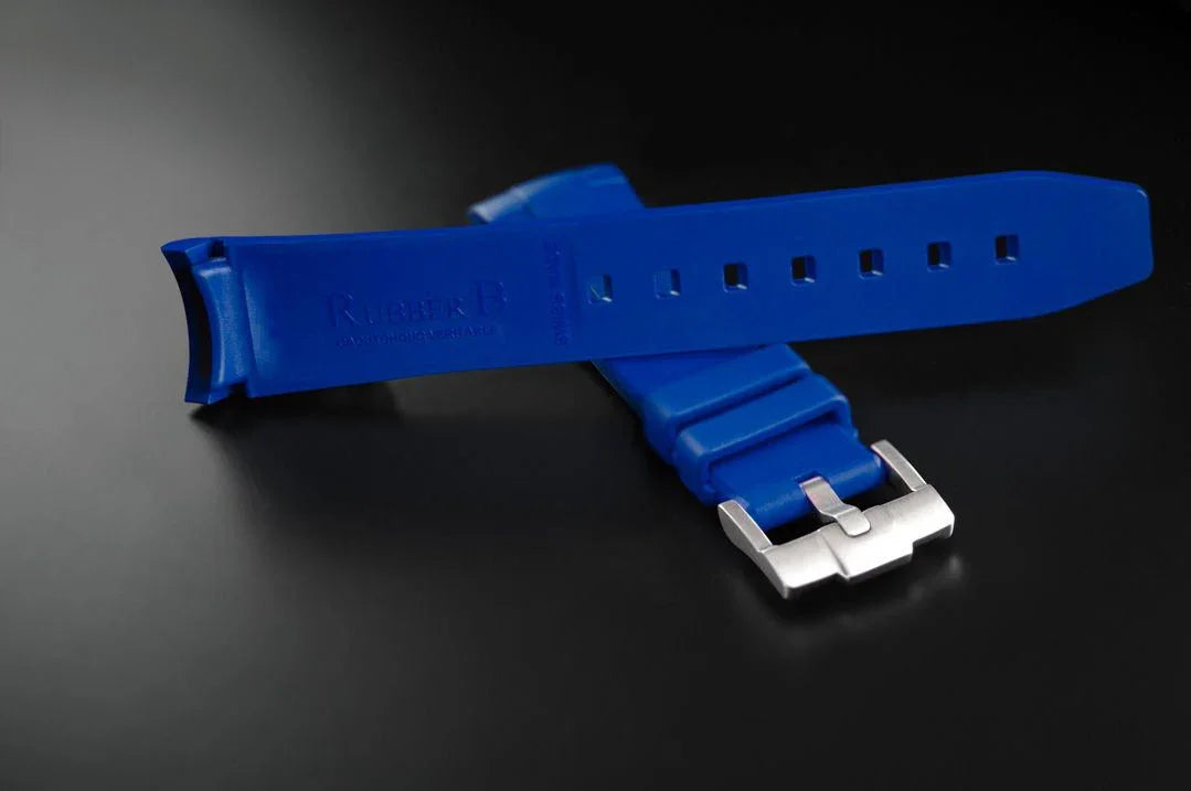 Bracelet en caoutchouc M106CD – Rubber B – Bleu - vue 6