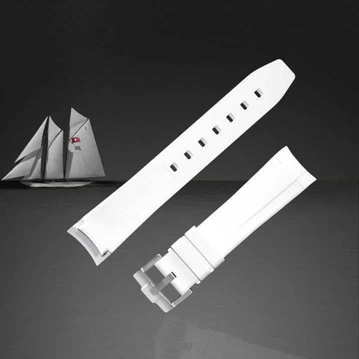 Bracelet en caoutchouc M106CD – Rubber B – Blanc - vue 9