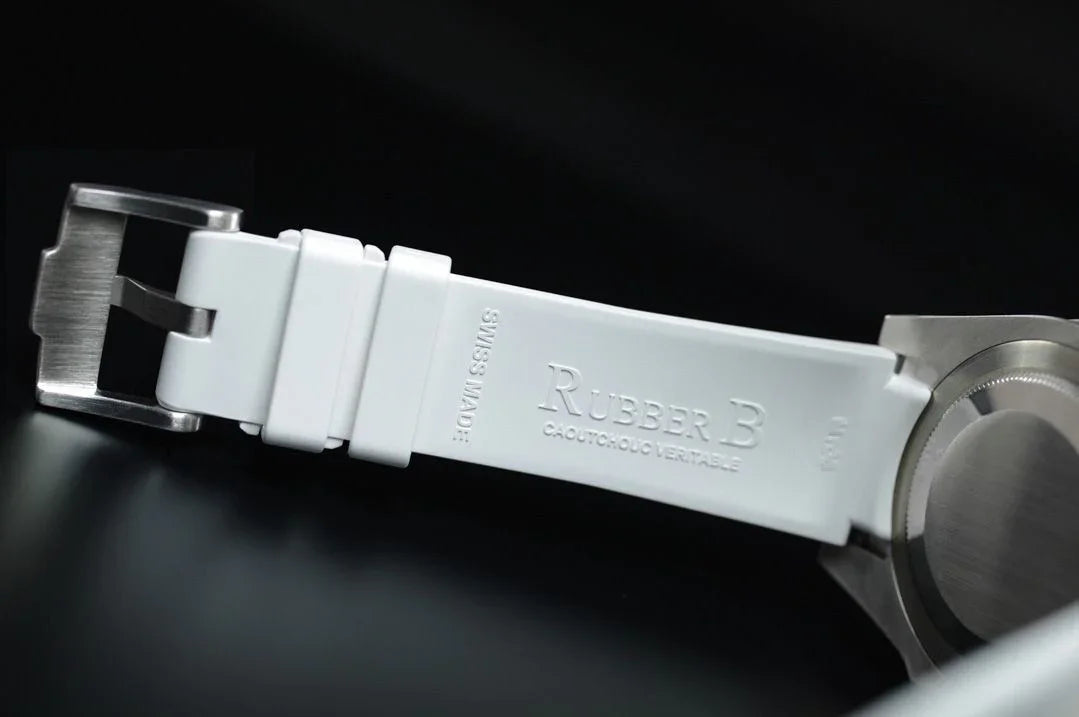 Bracelet en caoutchouc M106CD – Rubber B – Blanc - vue 10