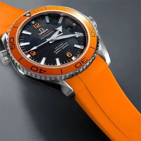 Bracelet en caoutchouc M106CD – Rubber B – Orange - vue 9