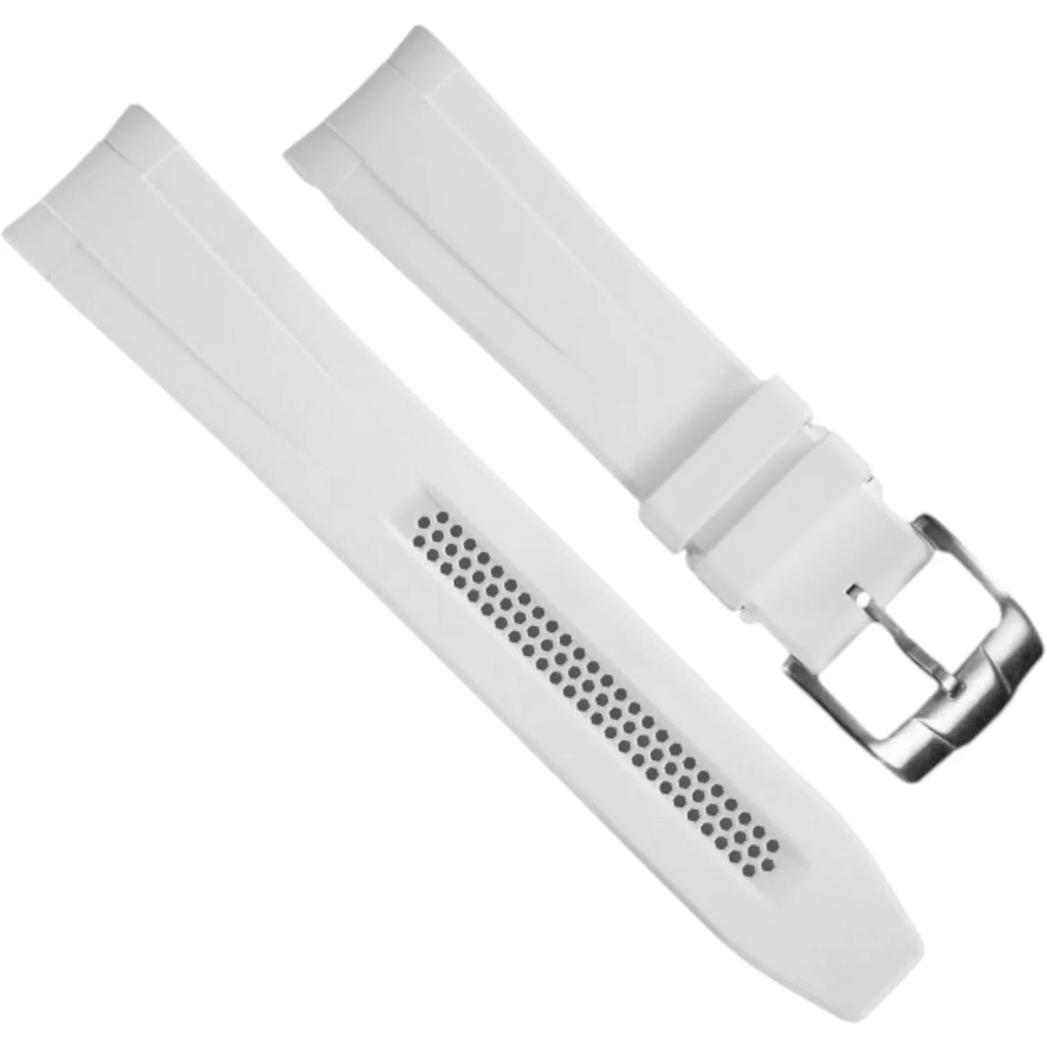 Bracelet en caoutchouc DM106CD MeshMatic – Rubber B – Blanc - bracelet caoutchouc montre