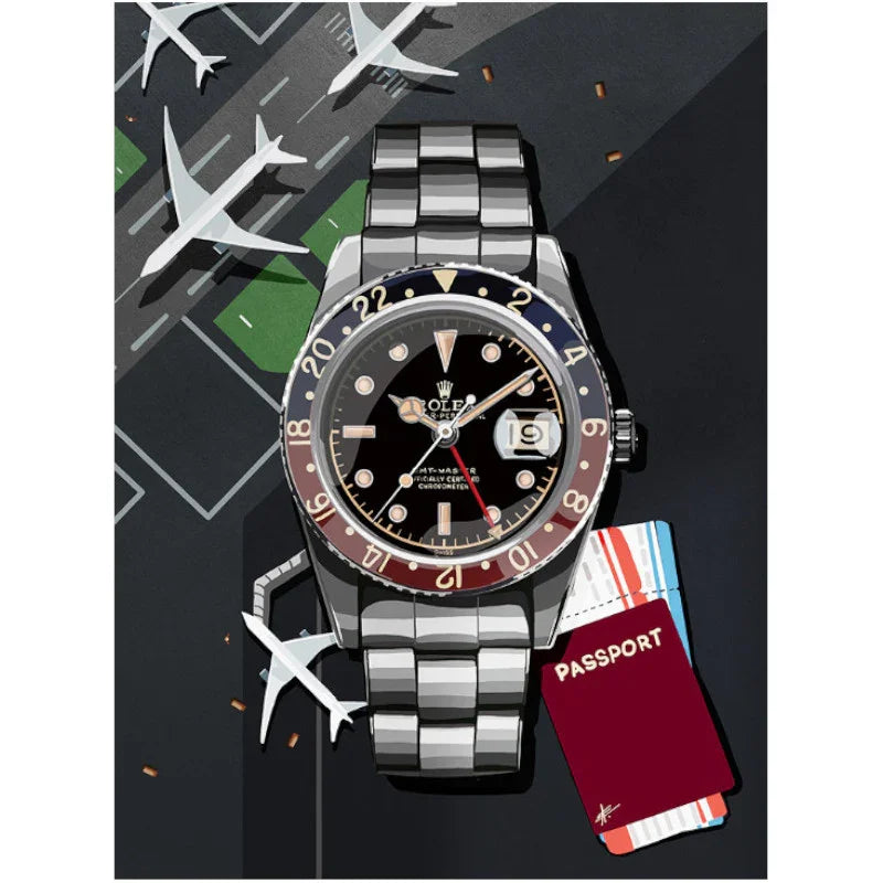 Pepsi – 80x110 cm – Impression sur toile – Watchoniste X MisterChrono - accessoire montre