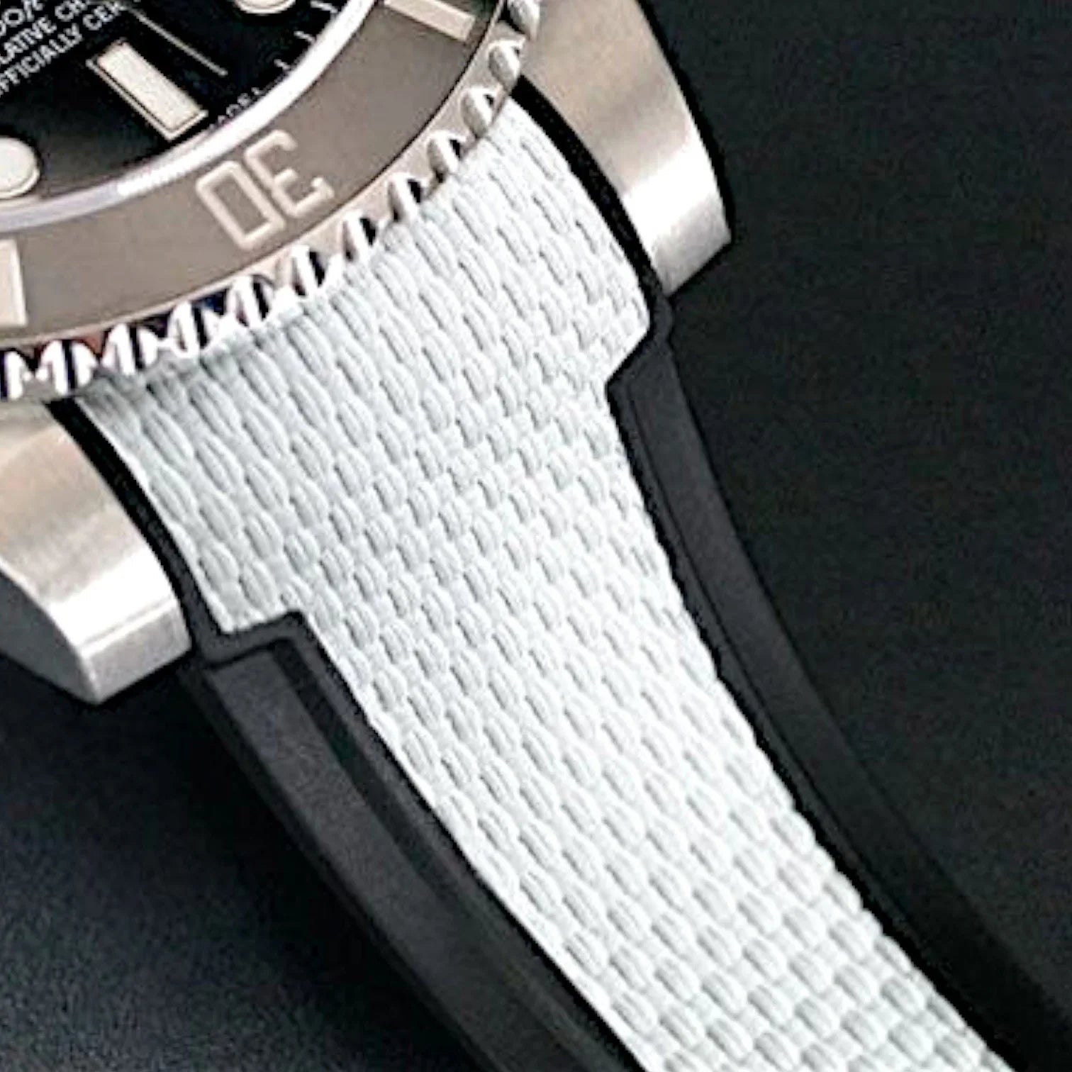 Bracelet en caoutchouc - Ballistic SwimSkin SK20CD - Rubber B - blanc et no - vue 6