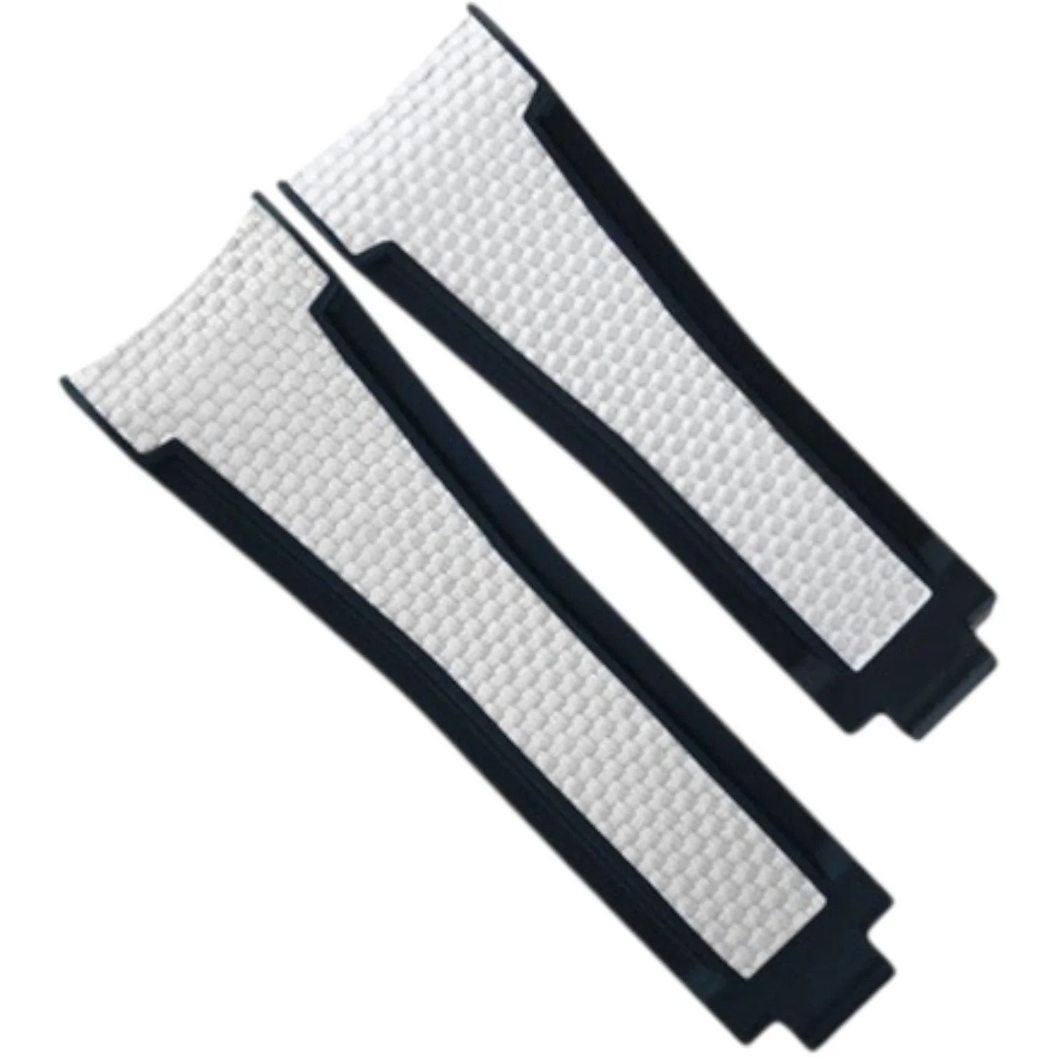 Bracelet en caoutchouc - Ballistic SwimSkin SK20CD - Rubber B - blanc et no - bracelet caoutchouc montre