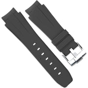 Bracelet en caoutchouc M107 - Rubber B - Noir - bracelet caoutchouc montre