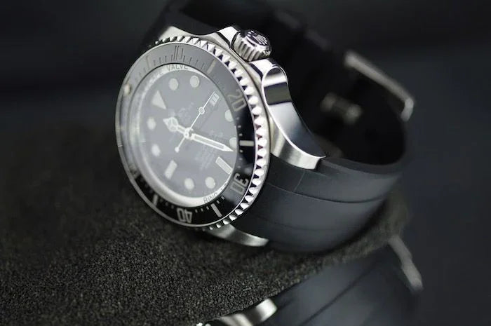Bracelet en caoutchouc M207 - Rubber B - Noir - vue 8