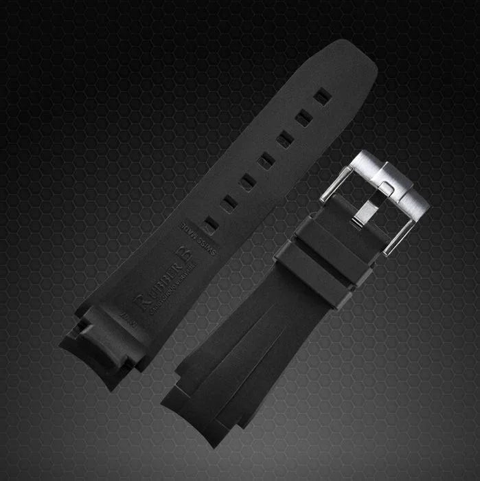 Bracelet en caoutchouc M207 - Rubber B - Noir - vue 12