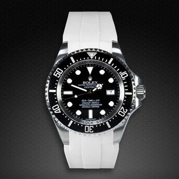 Bracelet en caoutchouc M207 - Rubber B - blanc - vue 3