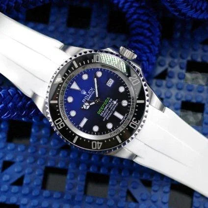 Bracelet en caoutchouc M207 - Rubber B - blanc - vue 5
