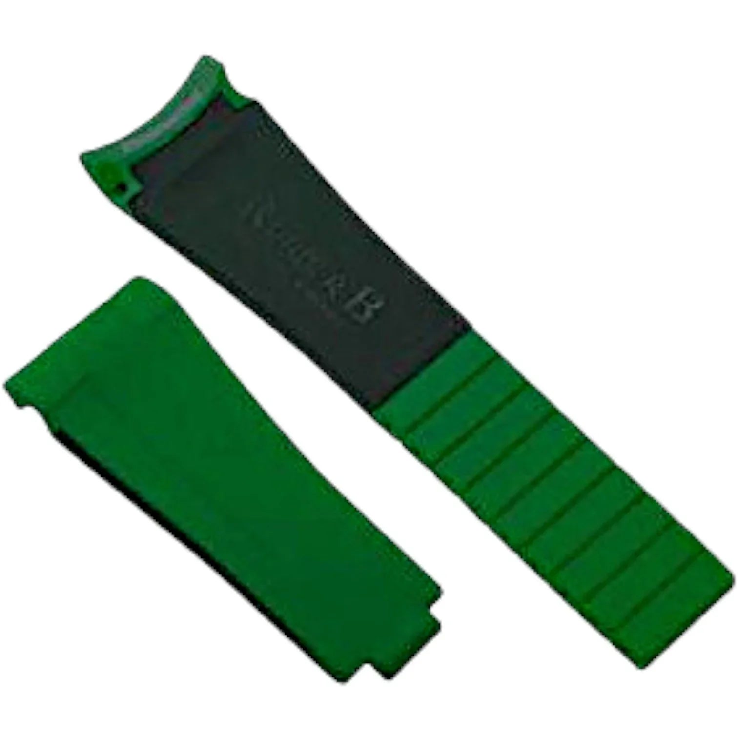 Bracelet en caoutchouc M215 – Rubber B – Vert et noir - bracelet caoutchouc montre