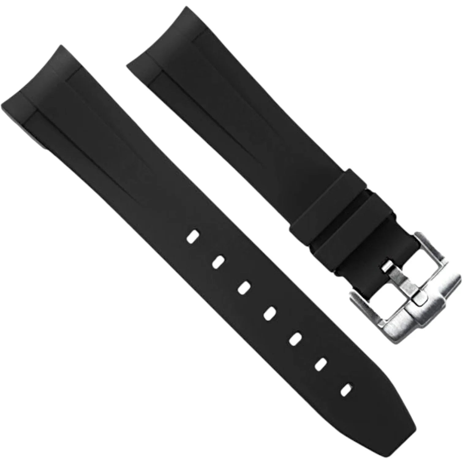 Bracelet en caoutchouc M113 – Rubber B – Noir - bracelet caoutchouc montre