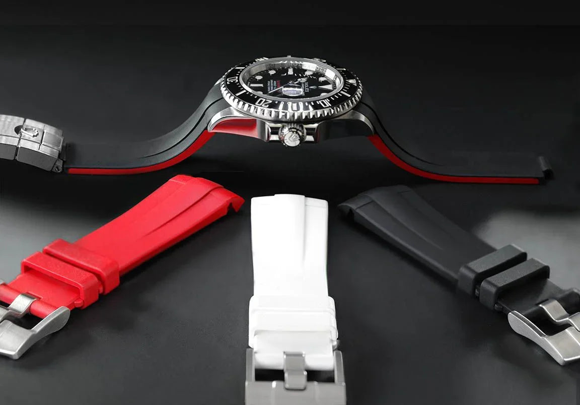 Bracelet en caoutchouc M113 – Rubber B – Noir - vue 3