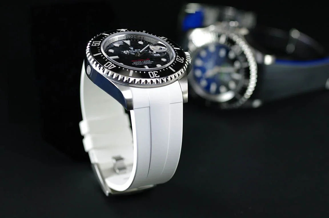 Bracelet en caoutchouc M113 – Rubber B – Blanc - vue 4