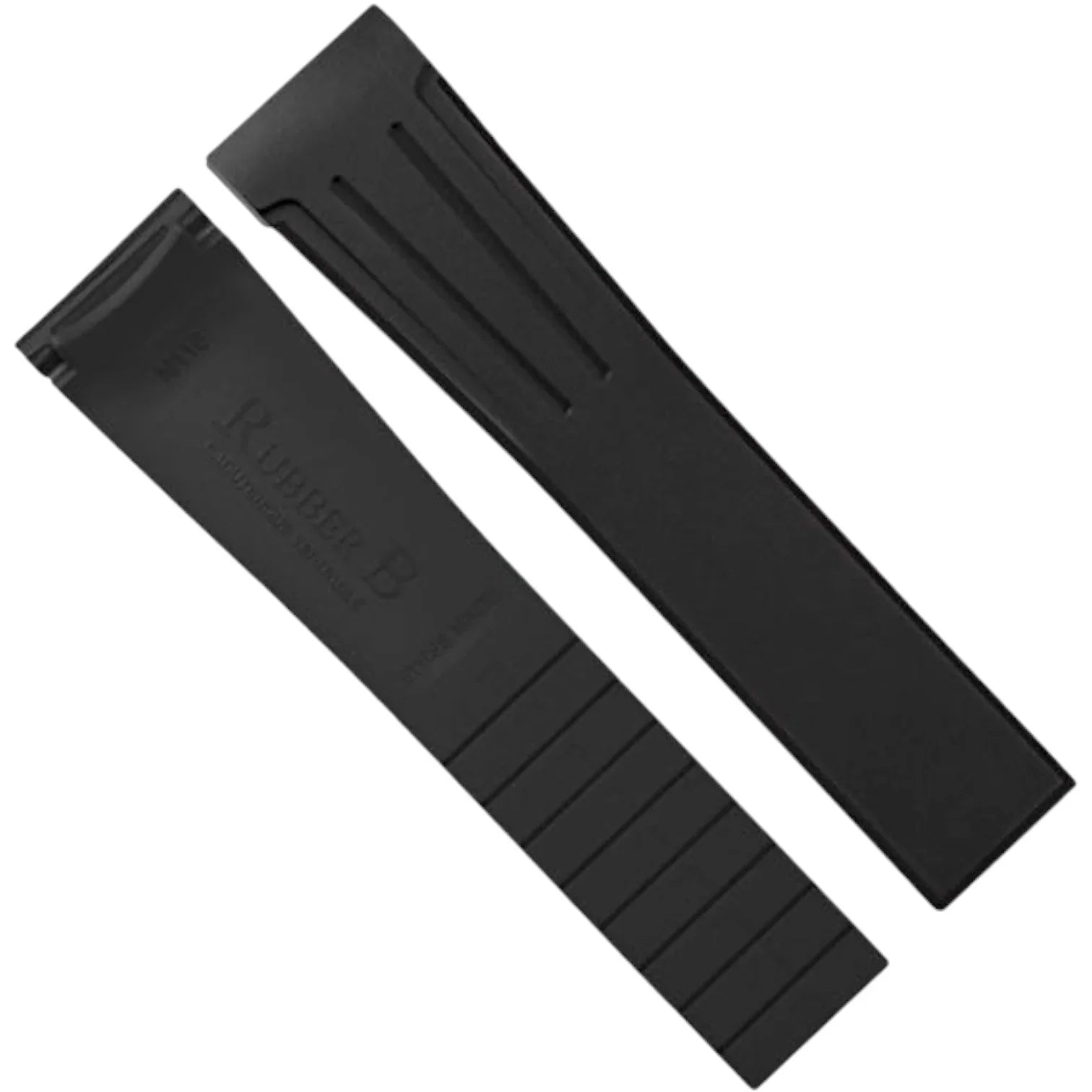 Bracelet en caoutchouc M110 – Rubber B – Noir - bracelet caoutchouc montre