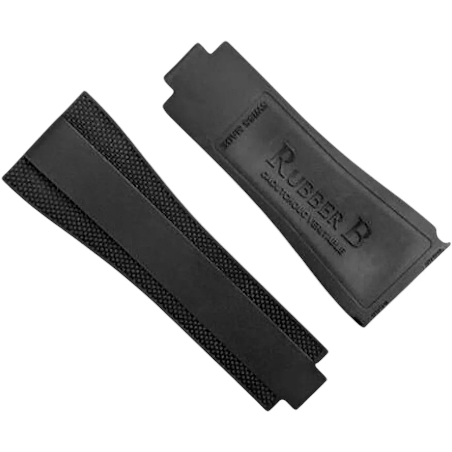 Bracelet en caoutchouc M222 – Rubber B – Noir - bracelet caoutchouc montre