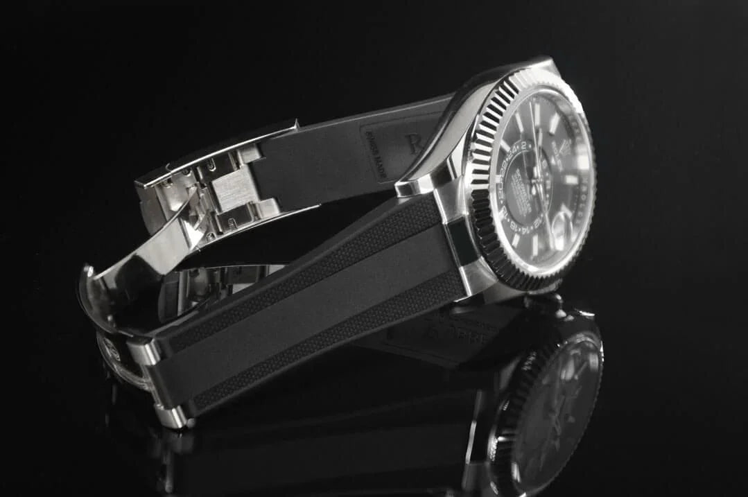 Bracelet en caoutchouc M222 – Rubber B – Noir - vue 6