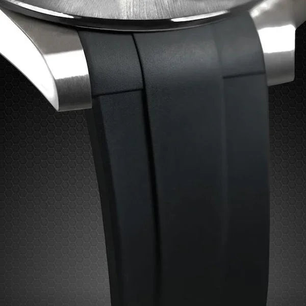 Bracelet en caoutchouc M105 – Rubber B – Noir - vue 5