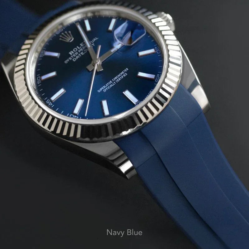 Bracelet en caoutchouc M141 – Rubber B – Bleu marine - vue 6