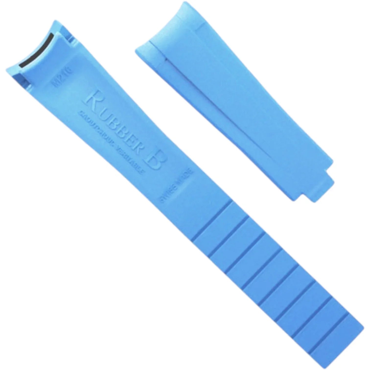 Bracelet en caoutchouc M216 – Rubber B – Bleu ciel - bracelet caoutchouc montre