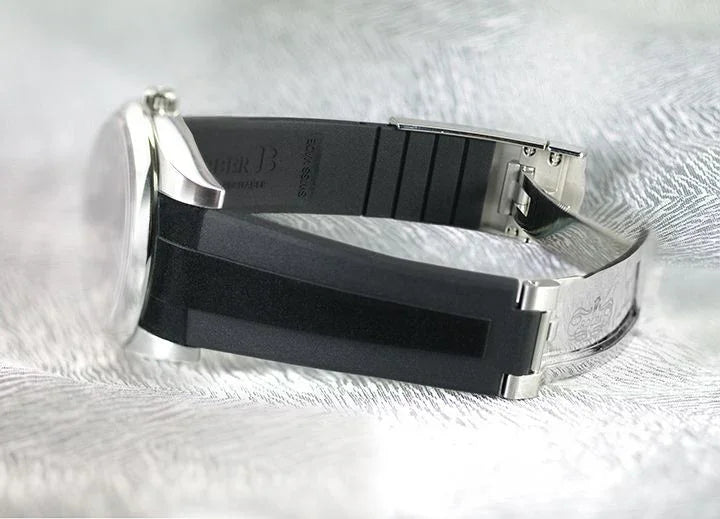 Bracelet en caoutchouc M216 – Rubber B – Noir Velours Tuxedo - vue 6