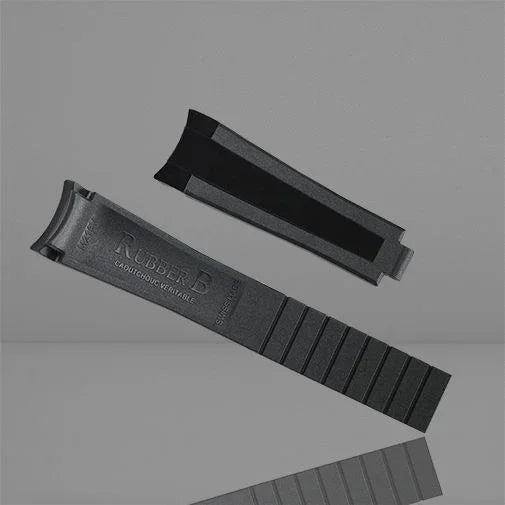 Bracelet en caoutchouc M216 – Rubber B – Noir Velours Tuxedo - vue 7