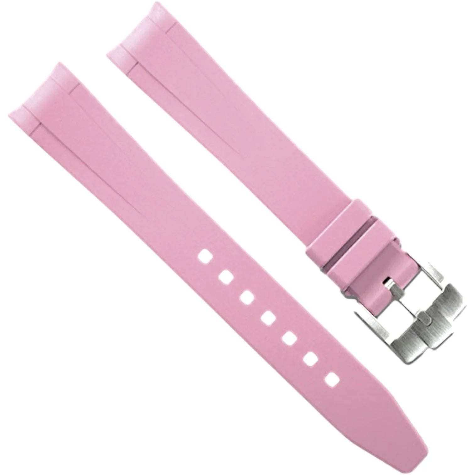 Bracelet en caoutchouc M316 – Rubber B – Rose - bracelet caoutchouc montre