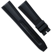 Bracelet en caoutchouc – Dream Strap Universal – MeshMatic – Rubber B – Noi - bracelet caoutchouc montre