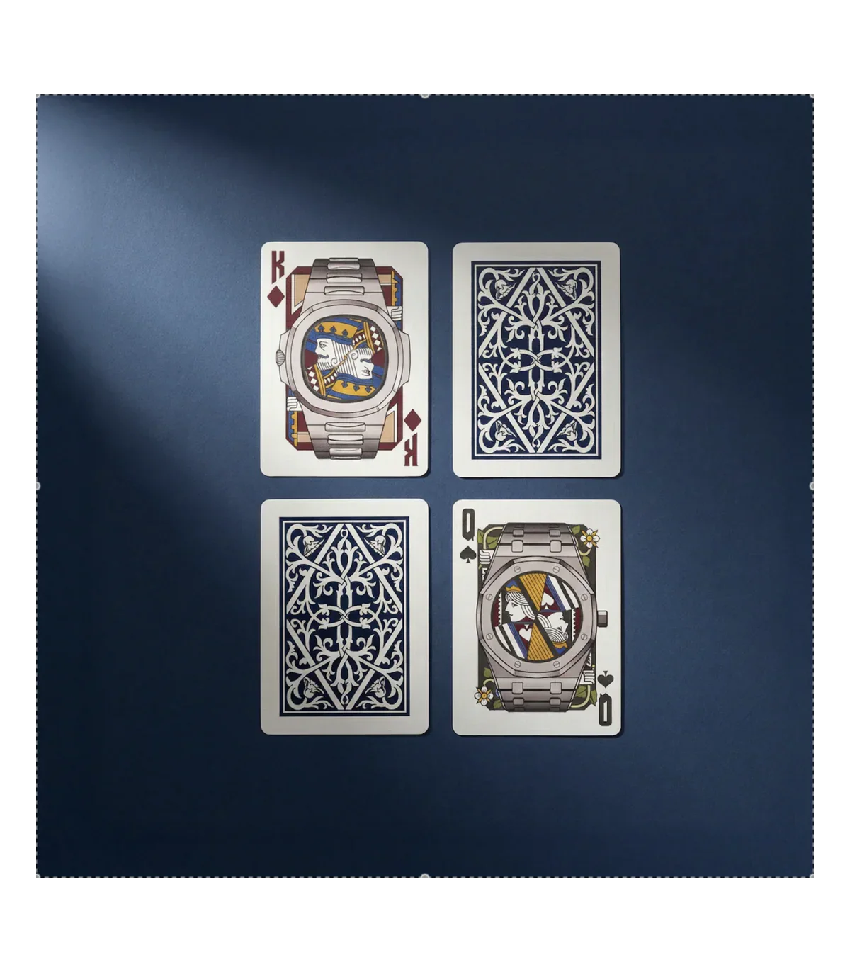 Jeu de cartes à jouer inspiré de l’horlogerie – Steel Watches - vue 3