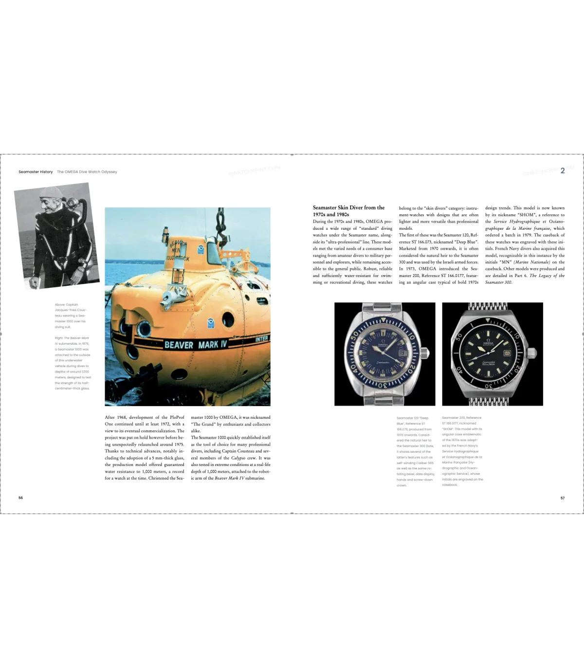 Seamaster Only – The OMEGA diver’s watch – Version anglaise - vue 4
