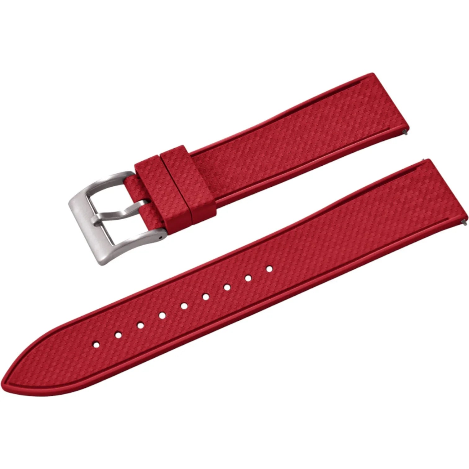 Bracelet en caoutchouc – Mosaic – KronoKeeper – Rouge - bracelet caoutchouc montre